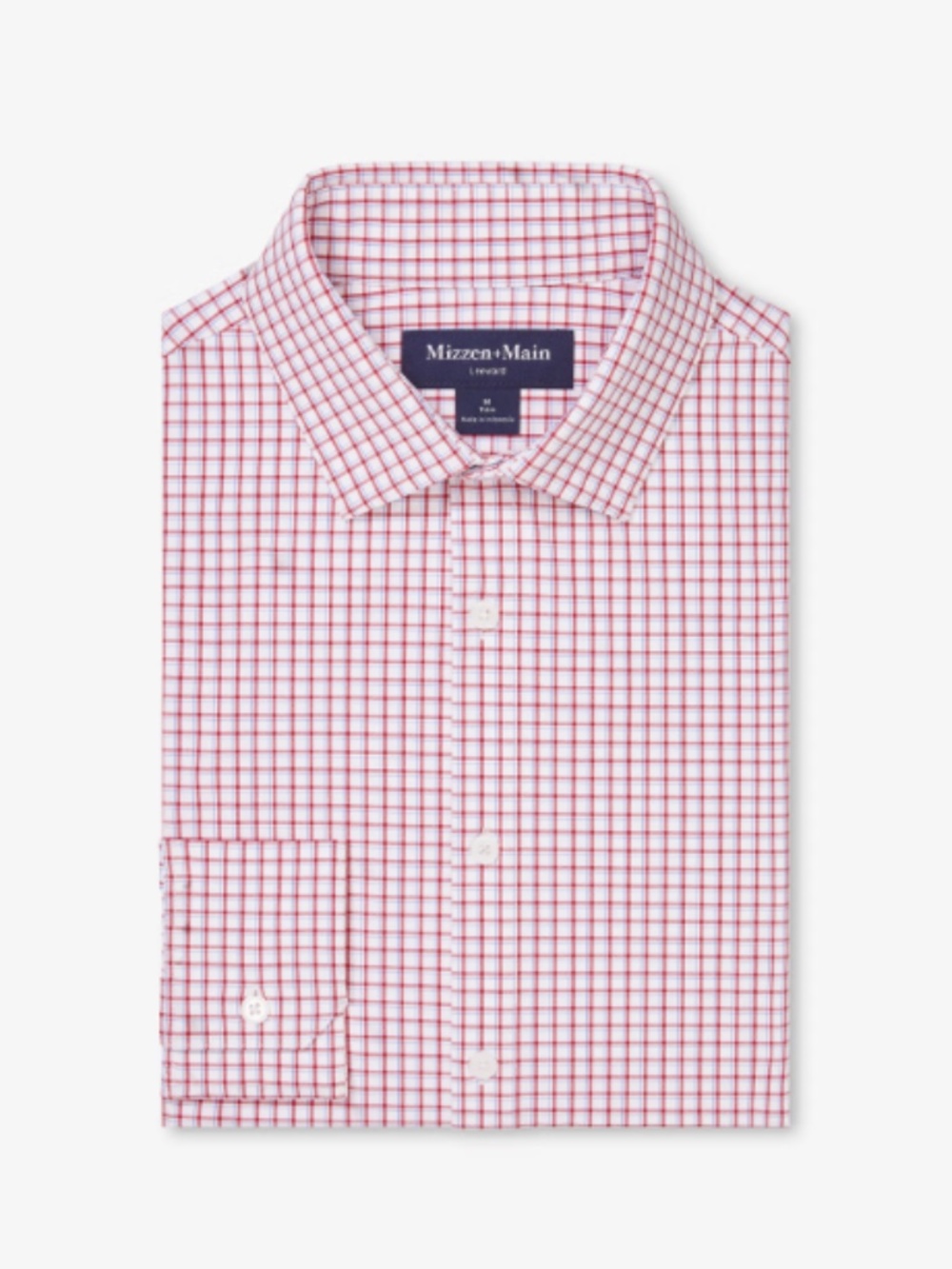 Leeward Plaid Shirt Red Clay